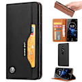 Miniatyrbillede 1 af 5: Auto-absorberende Læder Stand Telefon Cover til Sony Xperia XZ2