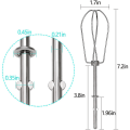 Miniatyrbilde 4 av 5: W10490648 Håndmikser Turbo Visper For Kitchenaid Mikser, 2 Stk