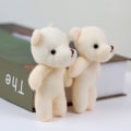 Miniatyrbillede 4 af 5: 18 stk. Mini Bjørn Tøjdyr Små Teddybjørne Dukke Bløde Små Plys Tøjdyr Til DIY Valentinsdag Fødselsdag Bryllupsfest Gaver
