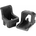 Miniatyrbilde 4 av 4: Universell ISOFIX-brakett i stål, bilbarnestol ISOfix-monteringssett, slank, holdbar, lang levetid, stabil for bil (svart)