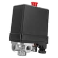 Vertikal 380V 3-fas 4-port G1/4\" luftkompressor tryckströmbrytare kontrollventil