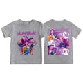 K-Pop Demon Hunters T-paita harmaa grey 100