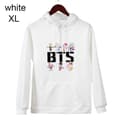 BTS Hoodies Høstgensere HVIT white white XL