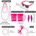 Pikkukuva 8 / 8: 80-luvun 70-luvun asusteet naiset tytöt cosplay-asu Ben Fancy Outfit Z W Rose red