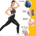 Miniatyrbilde 4 av 5: Vett Bastu Waist Trainer Body Shaper Viktminskning Slimming Byxor Shapewear T Black-Blue S