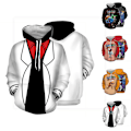 Miniatyrbild 2 av 3: Barn Roblox Rainbow Friends Hoodies Sweatshirt Pullover Present k A 130cm