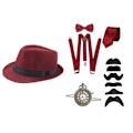 Pikkukuva 1 / 10: Cosplay-asusteet Great Gatsby RED Red