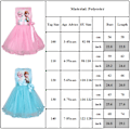 Pikkukuva 4 / 4: Frozen Princess Tutu Klänning Mesh Klänning Anna Elsa Tryckt cm . Pink 130