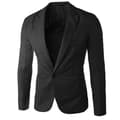 Miesten Slim Coat Kappa Top Formella affärsintervjumöte W black L