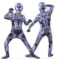 Lasten Spiderman-asu, naamiaisasu, cosplay-asu Colored Venom 150cm