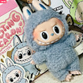 Miniatyrbilde 1 av 2: 1 stk POP MART LABUBU The Monsters Spennende Macaron Plysjdukker Figur Leker OverraskelsesbokserV Haiyan coconut