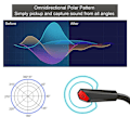 Miniatyrbild 6 av 9: USB Desktop Mikrofon Plug & Play PC Dator Mic för dator -