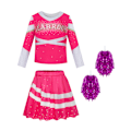 Pikkukuva 4 / 4: Zombies 3 -puku lapsitytöille cheerleader-asu 130Y