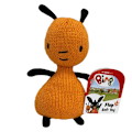 Miniatyrbilde 7 av 9: 4-pakke BING Kosedyr Bing Flop Amma Pando Plysjleke 20cm multicolor