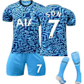 Miniatyrbillede 1 af 2: 22-23 Tottenham udebanetrøje Fodboldtrøje SON 7 2XL