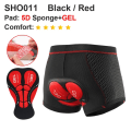 Miniatyrbilde 1 av 5: Pusteegenskaper sykkelshorts sykkelundertøy Gel Pad - Red M