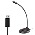 Miniatyrbild 3 av 9: USB Desktop Mikrofon Plug & Play PC Dator Mic för dator -