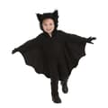 Barn vampyr fladdermus jumpsuit + handskar Halloween kostym 130cm