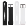 Miniatyrbild 1 av 10: Klockarmband för Garmin Vivoactive 3 / Vivomove HR T black+white