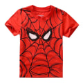 Miniatyrbilde 6 av 6: Baby Kids Pojkar Spiderman kortärmad T-shirt cm Red Spiderman 100