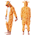Miniatyrbilde 3 av 5: Pyjamas i ett tycke, djurdräkt för giraff i ett tycke S s