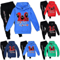 Pikkukuva 1 / 3: Squid Game Lasten Unisex Huppari Topit + Housut Setti W Dark Blue 3-4Years