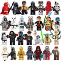 29 st Star Wars Minifigurer Actionfigurer Byggklossar Leksaker för Barn