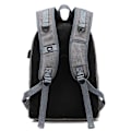 Miniatyrbillede 2 af 4: Canvas Rygsæk Herre Casual Multifunktionel Rygsæk Med Lader USB Y BROWN