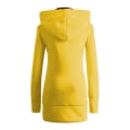 Miniatyrbilde 3 av 6: Vinter Kvinner Hooded Tykkere Plus Fleece Leopard Genser Jakke W Yellow XL