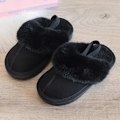 Pikkukuva 7 / 8: Unisex-lasten plyysillä vuoratut tossut Mukavat tekoturkis tossut W Svart 36