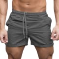 Miniatyrbild 4 av 8: Mode män Shorts Enfärgade Beach Shorts . army green XL