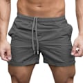 Pikkukuva 4 / 8: Muotimiesten shortsit Yksiväriset rantahuuhteet . khaki 2XL