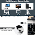 Miniatyrbild 7 av 9: USB Desktop Mikrofon Plug & Play PC Dator Mic för dator -