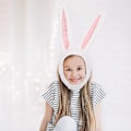 Miniatyrbild 3 av 4: Rabbit Ear Cap Huvudbonader Tecknad djurhatt rörlig öra Plysch Söt hatt för kvinnor flickor W