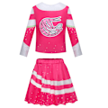 Pikkukuva 3 / 4: Zombies 3 -puku lapsitytöille cheerleader-asu 130Y