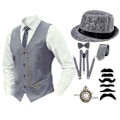 Pikkukuva 4 / 10: Cosplay-asusteet Great Gatsby RED Red