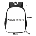 Pikkukuva 2 / 5: 3 kpl/setti jalkapallo supertähti Mbappe reppu opiskelija koululaukku Y1 Only Backpack