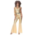 Miniatyrbilde 1 av 5: Vintage Rock Disco Kvinnelig Sanger Halloween Cosplay Kostyme H