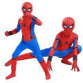 Pikkukuva 1 / 5: Lapsi Spiderman Cosplay -asu Koti Spiderman -asu Halloween Cosplay -asu W 100