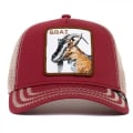 Miniatyrbillede 2 af 4: Unisex Mesh Trucker Hat Square Patch Cap til damer Klassisk justerbar almindelig hat (beast Lion)