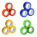 Pikkukuva 1 / 4: Magneettirenkaat - Fidget-lelut (3-pakkaus) yellow