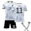 Miniatyrbillede 1 af 2: Mordely 2022 Fodboldtrøje til VM i tysk fodbold W m REUS 11