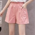 Miniatyrbild 5 av 5: 4st Casual Shorts för kvinnor Elastic Beach Summer Beach Short . M