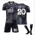 Pikkukuva 1 / 2: 22-23 Real Madrid jalkapallopaita T-paita Shorts Jalkapallopaita VINI JR. 20 L