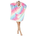 Miniatyrbillede 1 af 3: Oversized sweatshirt med hættetrøje Mjuk varm k Universe