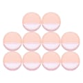 Pikkukuva 1 / 4: 10 kpl Puuteri Foundation Puff Meikkipuuteri Pads Kuiva Puuteri Puff W Pink 8.5X1.5cm
