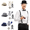 Pikkukuva 5 / 10: Cosplay-asusteet Great Gatsby RED Red