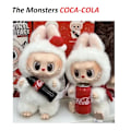 Pikkukuva 7 / 7: The Monsters Jännittävät Macaron Pehmolelut Hahmo Lelut SokkolaatikotAito POPMART The Monsters Labubu Coca-Cola Pehmo 1 Sokkolaatikko Hahmolelu!