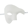Pikkukuva 5 / 5: Phantom of the Opera Masquerade Mask för män Halloween White
