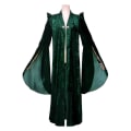 Miniatyrbild 2 av 4: Halloween Harry Potter Mcgonagall Professor Hogwarts Rektor Lång Klänning Halloween Kostym Kostym XXXL